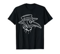 Steampunk Horror Vintage Tarot Pestilence Plague T-Shirt Graphique avec Valeur
