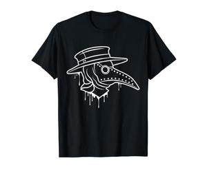 Steampunk Horror Vintage Tarot Pestilence Plague T-Shirt Graphique avec Valeur