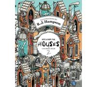 Steampunk Houses 2 Coloring Book