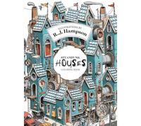 Steampunk Houses Coloring Book