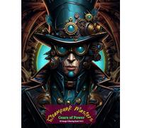 Steampunk Masters: Gears of Power Coloring Book Vol 3