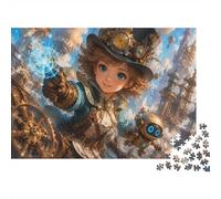 Steampunk Robot Horloge 1000pcs Mini Puzzle pour Adultes Difficile