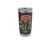 Steampunk Rose Smell Sweet Romeo Juliette Shakespeare Tragedy Gobelet isotherme en acier inoxydable double paroi
