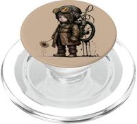Steampunk Steampunk Rétro Design Victorien Fantasy Enfant Steampunk PopSockets PopGrip pour MagSafe