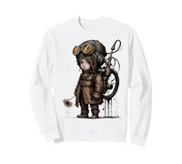 Steampunk Steampunk Rétro Design Victorien Fantasy Enfant Steampunk Sweatshirt