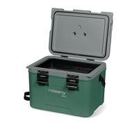 Steamy BMX 21 Glacière spécialement conçue pour Le déjeuner et Le Chantier avec séparateur et Plateau d'insertion, 21 litres, Verte