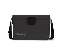 Steamy Classy 12, Glacière avec bandoulière idéal pour Une journée en extérieur, 12 litres, Noir
