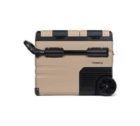 Steamy-E Dual Zone 45 Roller, Glacière à compresseur électrique avec roulettes, 45 litres, 12 V/230 V, pour Refroidir et Congeler, idéale pour Le Camping