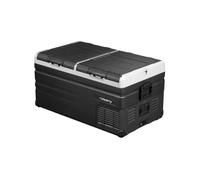 Steamy-E glacière électrique à compresseur - Dual Zone - 90 litres - 12V et 230V - pour voiture et camping - Noir