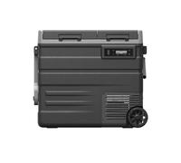 Steamy-E glacière électrique à compresseur sur roues - Dual Zone - 57 litres - 12V et 230V - pour voiture et camping - Noir