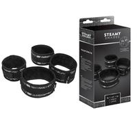 Steamy Shades Menottes pour Poignets/Chevilles Noir