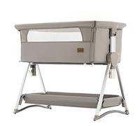 SteAnny Berceau à Bascule de Luxe pour Nouveau-né - Lit de Voyage Portable pour bébé de 0 à 6 Mois (Kaki)