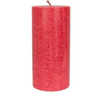 Stearin Stumpenkerze - rot 135x64mm