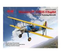 Stearman Pt-17/n2s-3 Kaydet , American Training Aircraft - 1:32e - Icm G