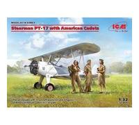ICM - Stearman PT-17 (ICM32051) - 1:32 - avec des cadets américains