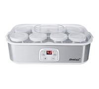 Steba JM 3 Yaourt Maker, Plastique, 1,5 litres, Acier inoxydable/blanc ?