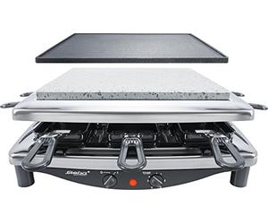 Steba - 62.04.00 - Appareil à raclette, 1450 watts, Noir