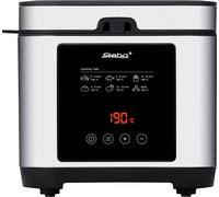 Steba DF 150 Friteuse 2.5 l 1200 W fonction minuteur, réglage de la température en continu, avec écran acier inoxydable, noir
