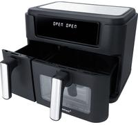 Steba Double friteuse à air chaud HF 9500 DUO noir 2 400 watts Minuterie (269500)