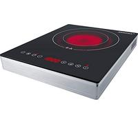 Steba HK 30 Noir, Acier inoxydable Comptoir Céramique 1 zone(s), Plaque chauffante