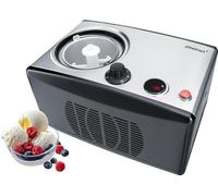 ic volume 150 maschien glace avec compresseur de refroidissement 1,5 l, acier inoxydable, noir, acier inoxydable