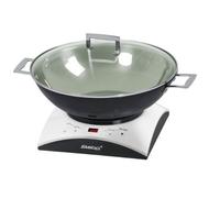 Steba IK11 S 2 en 1 Caquelon à Fondue et Wok sur Plaque à Induction 1000 W