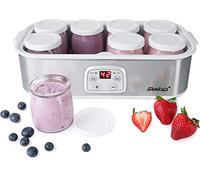 Steba JM 3 Yaourt Maker, Plastique, 1,5 litres, Acier inoxydable/blanc ?
