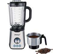 Steba MX 4 PLUS 1,75 L Mélangeur de table 1200 W Noir, Acier inoxydable