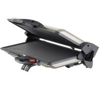 Steba PG 4.4 électrique Grill à contact avec réglage manuel de la température champagne, noir