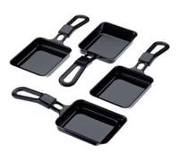 Steba rc3 plus 4 poêlons pour appareil à raclette G