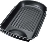 Barbecue gril électrique STEBA 061600 VG325 - Plaque de cuisson XXL 48 cm - Noir et gris