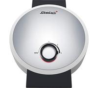 Steba WE 16 5 gauffre(s) 1000 W Argent, Blanc, Machine à gauffre