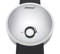 Steba WE 16 Gaufrier noir, blanc