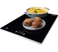 Steba WP 230 ECO Plaque de maintien au chaud, vitrocéramique, 230 W, noir, commande tactile, surface de maintien au chaud 38 x 30 cm