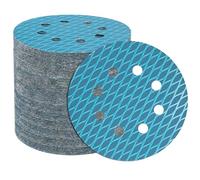 STEBRUAM 100 Pièces Disque Poncage 125mm,grain 320 pour ponceuses à disque aléatoire et ponceuse orbitale