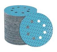 STEBRUAM 100 Pièces Disque Poncage 125mm,grain 600 pour ponceuses à disque aléatoire et ponceuse orbitale