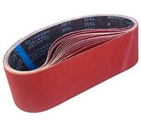 STEBRUAM Bande Abrasive 100 x 915 mm, Bandes Abrasives Mixte (3x grains 80/120/150/240/400) pour Ponceuses à Bande（15 pièces ）