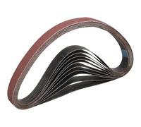 STEBRUAM Bande Abrasive 25 x 762 mm,10PCS 60 grain Ensemble de Bandes Abrasives