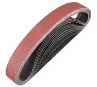 STEBRUAM Bande Abrasive 40x 760 mm,10PCS 60 grain Ensemble de Bandes Abrasives