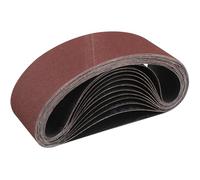 STEBRUAM Bande Abrasive 75x 457 mm,12PCS 120 grain Ensemble de Bandes Abrasives