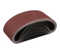 STEBRUAM Bande Abrasive 75x 457 mm,12PCS 150 grain Ensemble de Bandes Abrasives