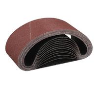 STEBRUAM Bande Abrasive 75x 457 mm,12PCS 80 grain Ensemble de Bandes Abrasives