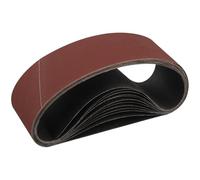 STEBRUAM Bande Abrasive 75x 533 mm,12PCS 400 grain Ensemble de Bandes Abrasives