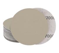 STEBRUAM Lot de 20 disques abrasifs en carbure de silicium 150 mm grain 7000