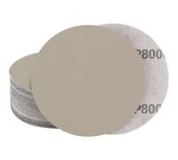 STEBRUAM Lot de 20 disques abrasifs en carbure de silicium 150 mm grain 8000