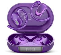 STECEi AI Traducteur Vocal Instantané, 164 Langues Écouteur Traducteur Instantané avec 6 Modes de Traduction, 3 en 1 Open Ear Écouteur Traduction Vocale Instantanée pour Affaires/Études, Violet