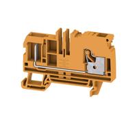 Steckbare Klemme, Push In, Dunkelbeige