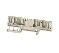 Steckbare Klemme, Push In, Dunkelbeige