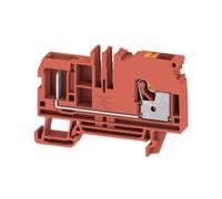 Steckbare Klemme, Push In, Dunkelbeige