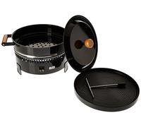 Steckli - Four e marrons avec Grill et Crepiere - noir